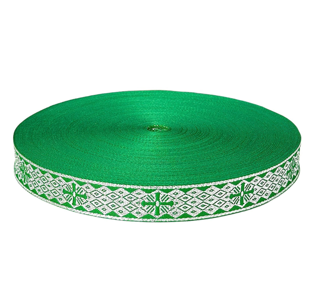 GALON SAVA S(NF) - Verde - Argintiu