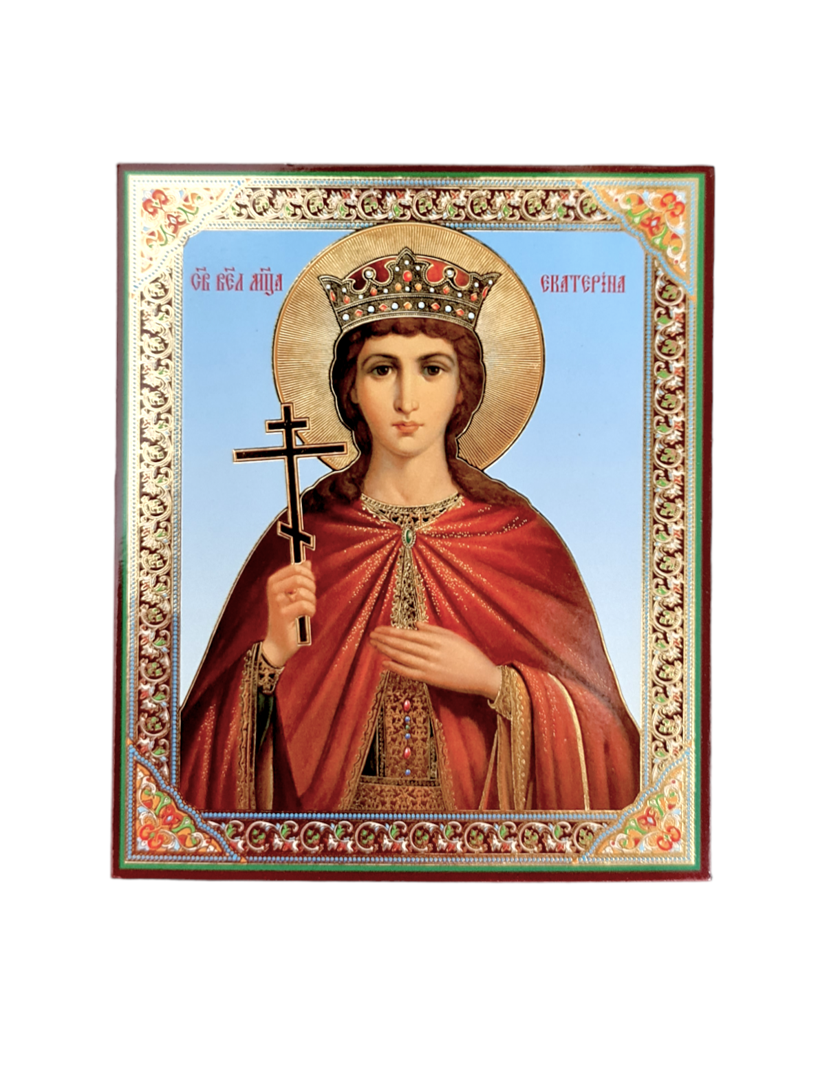 LITOGRAFIE 10/12- SF. ECATERINA (model 2)