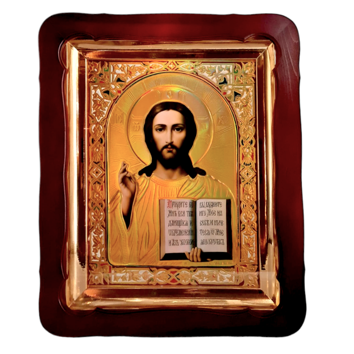 ICOANA U IN RAMA - MANTUITORUL PANTOCRATOR (model 2)
