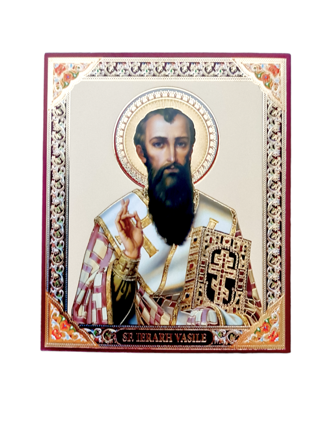 LITOGRAFIE 10/12- SFANTUL VASILE CEL MARE (model 1)