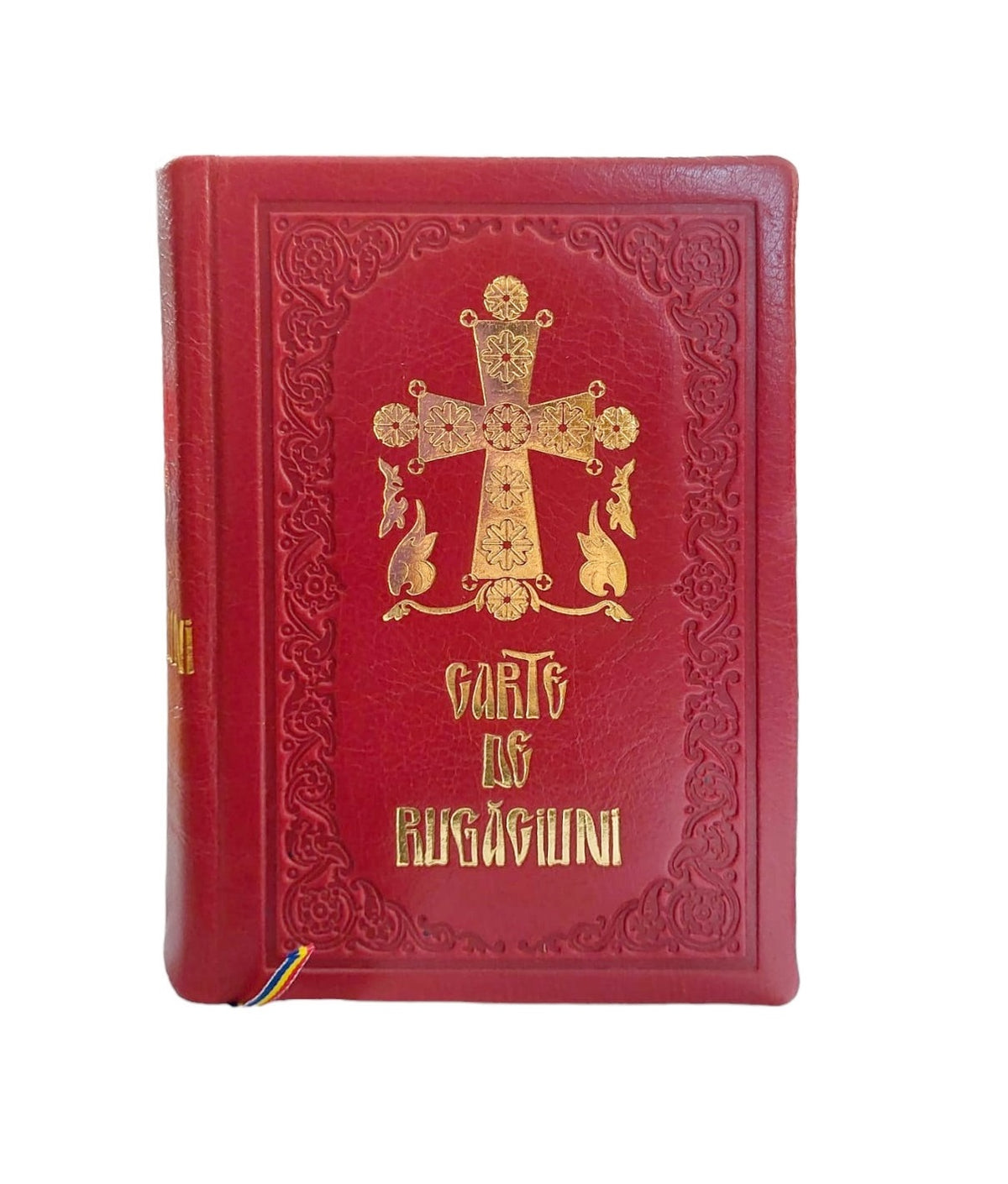 CARTE DE RUGACIUNI LEGATA IN PIELE-MICA