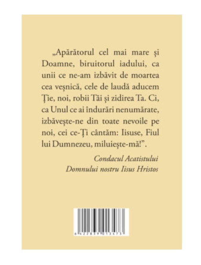 ACATISTUL DOMNULUI NOSTRU IISUS HRISTOS