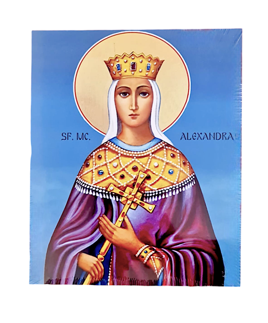 LITOGRAFIE 20/24 - SFANTA MUCENITA ALEXANDRA