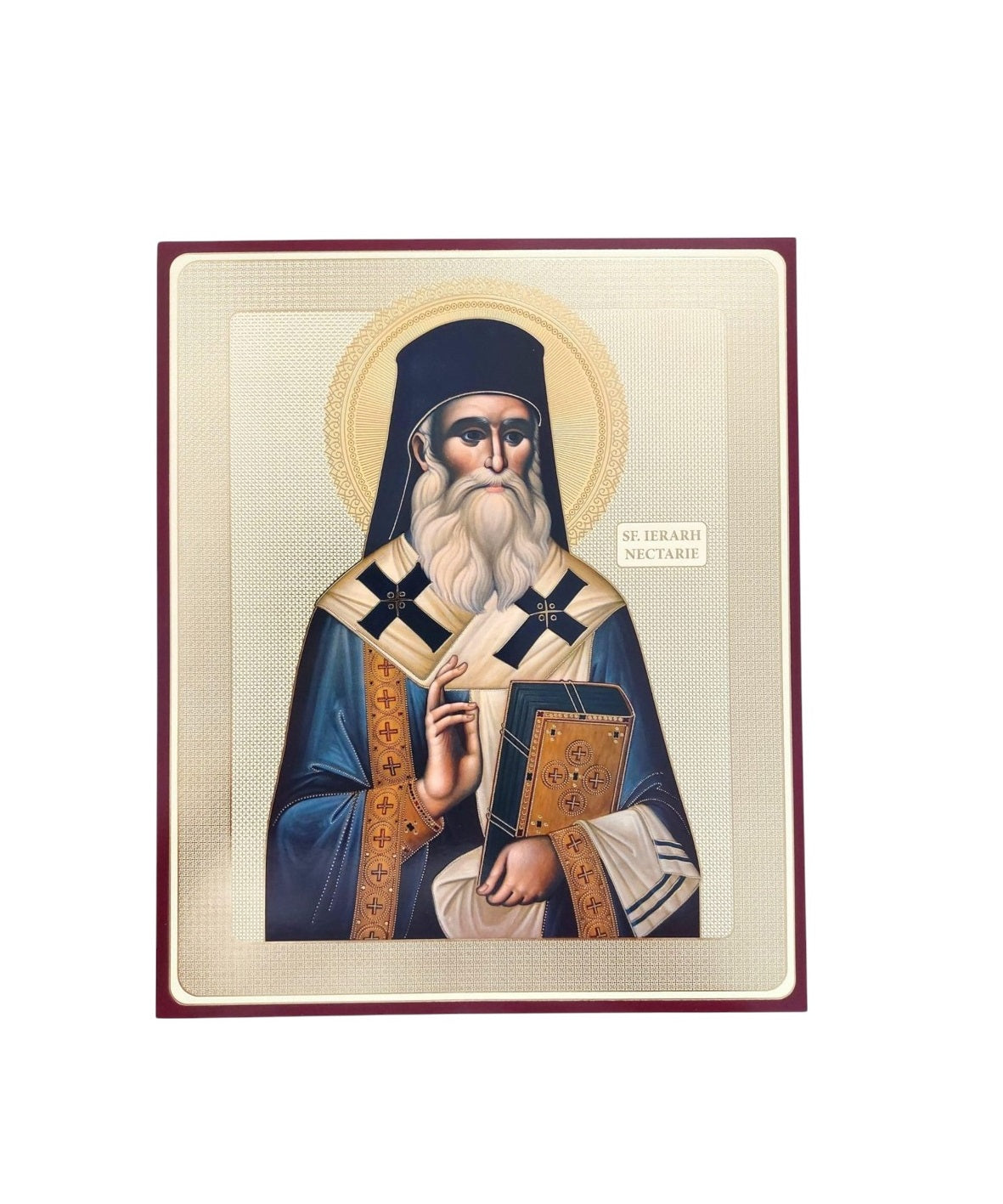 LITOGRAFIE 10/12- SFANTUL NECTARIE (model 1)
