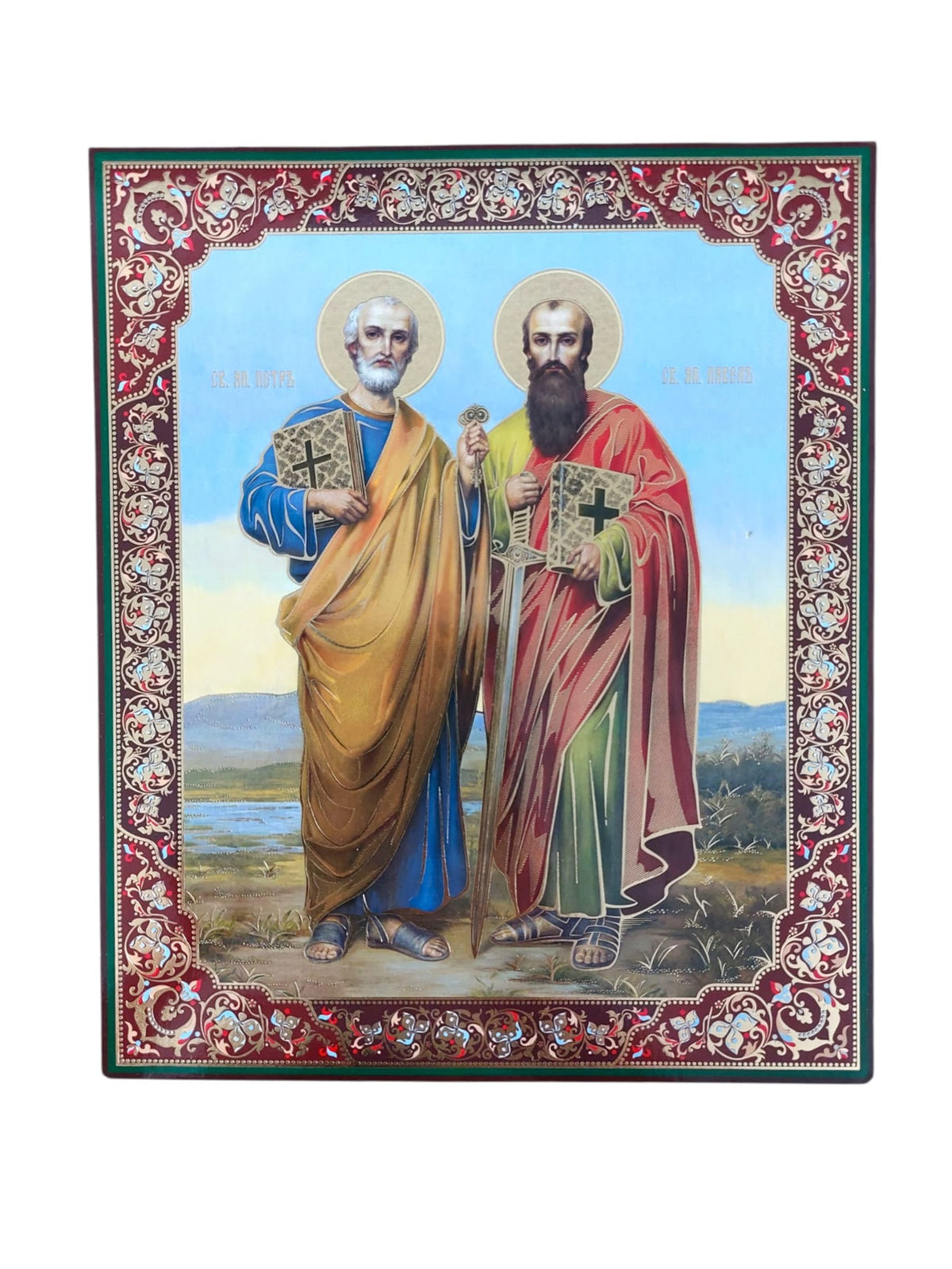 LITOGRAFIE 20/24 - SFINTII APOSTOLI PETRU SI PAVEL