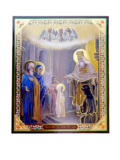 LITOGRAFIE 10/12- INTRAREA MD IN BISERICA (model 2)