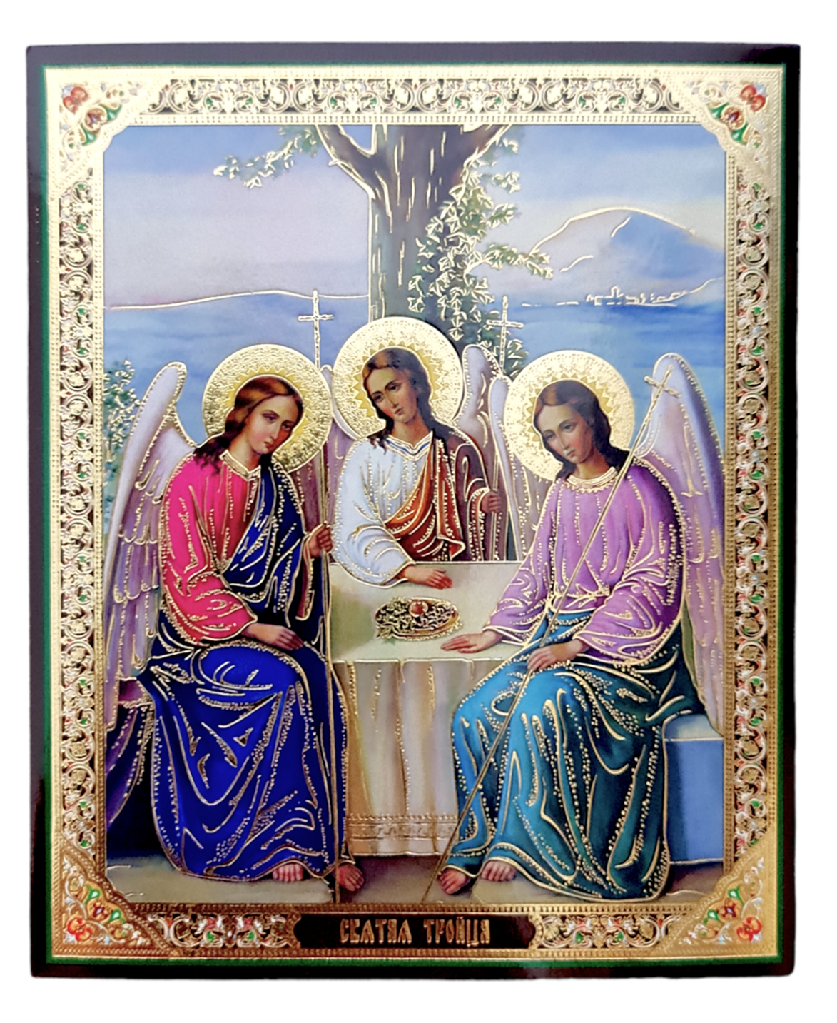LITOGRAFIE 15/18 -SFANTA TREIME- VECHIUL TESTAMENT