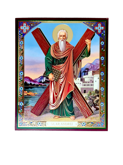 LITOGRAFIE 15/18  - SF. APOSTOL ANDREI (model 2)