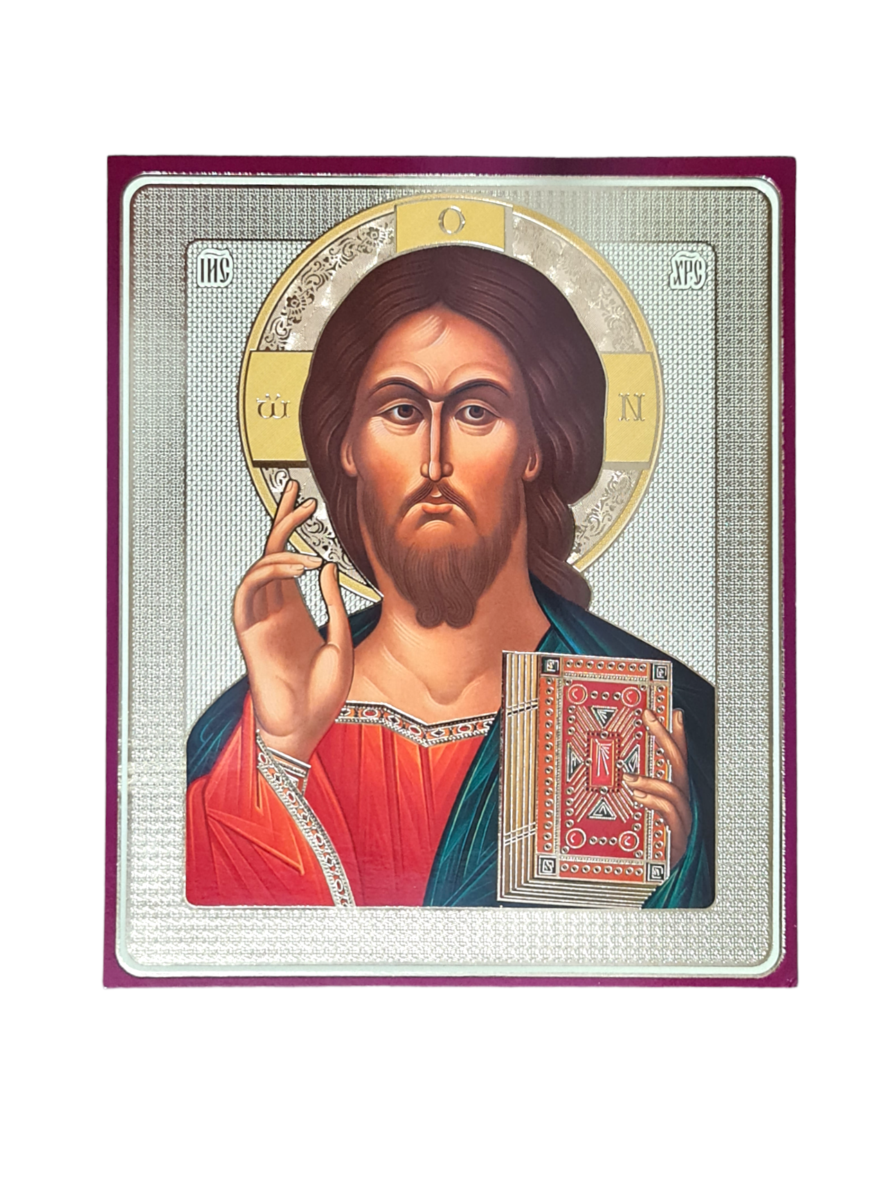 LITOGRAFIE PE MDF 15/18- MANTUITORUL PANTOCRATOR (model 3)