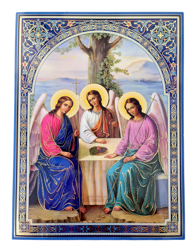 LITOGRAFIE  30/40 - SFANTA TREIME VECHIUL TESTAMENT