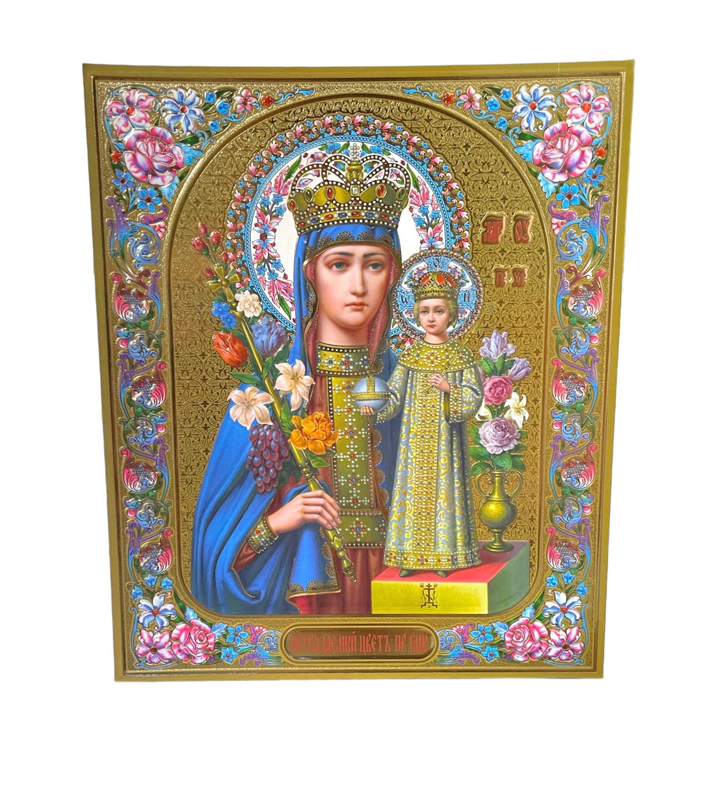 LITOGRAFIE PE MDF 15/18 SC  – MD Floare Nevestejita