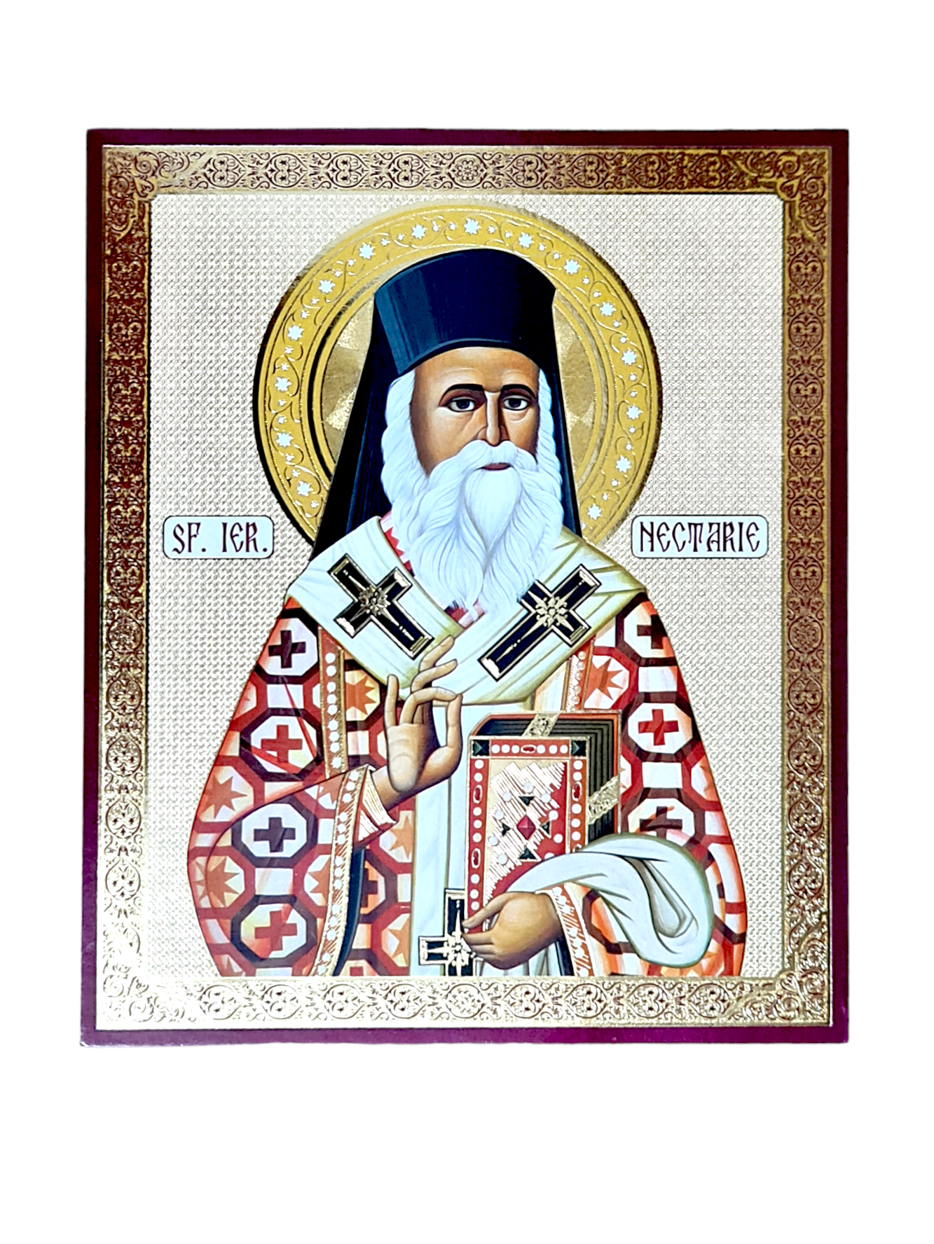 LITOGRAFIE - SFANTUL NECTARIE