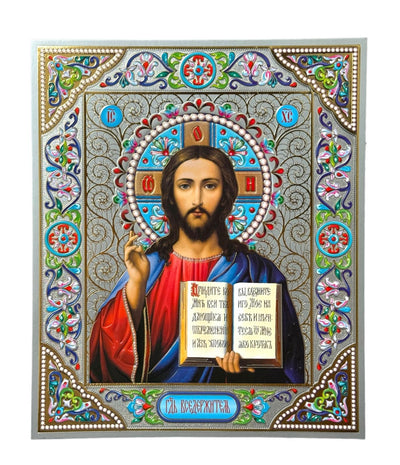 LITOGRAFIE PE MDF 20/24  SC  – Mantuitorul Pantocrator 6