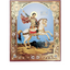 LITOGRAFIE PE MDF 15/18- SFANTUL MARE MUCENIC GHEORGHE (model 1)