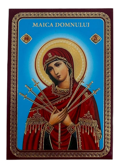 ICOANA PLASTIFIATA MAICA DOMNULUI 7 SAGETI