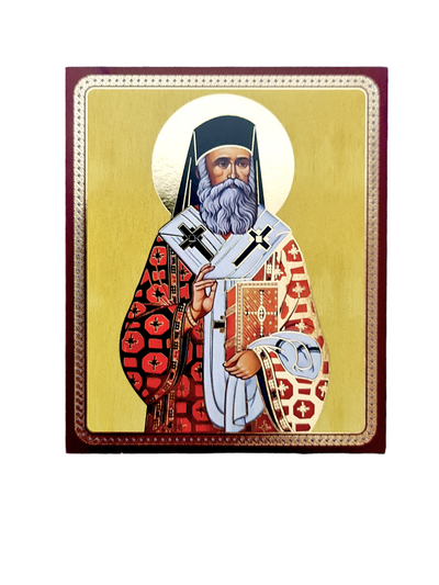 LITOGRAFIE 10/12- SFANTUL NECTARIE (model 2)