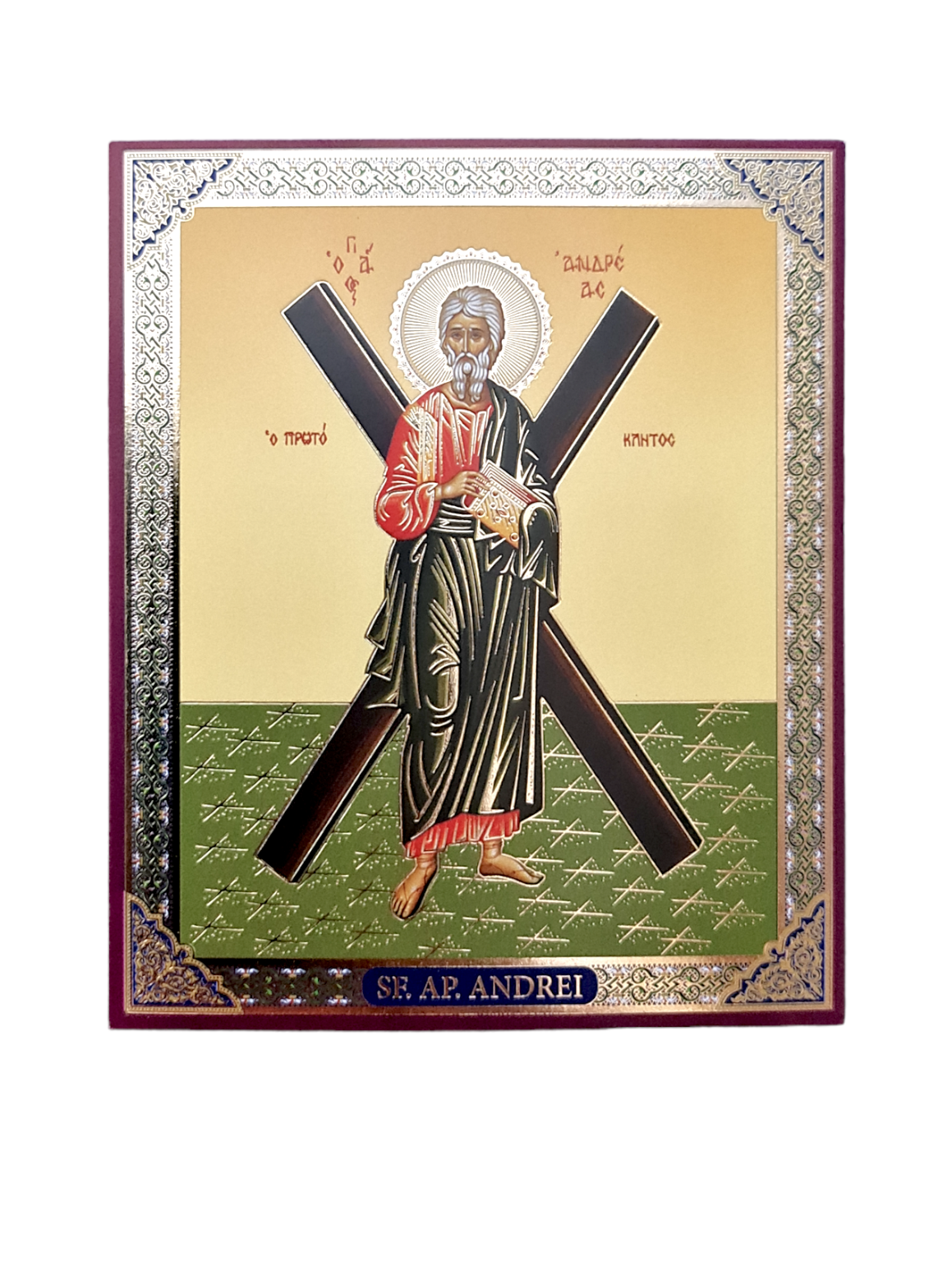 LITOGRAFIE 10/12- SFANTUL ANDREI (model 2)