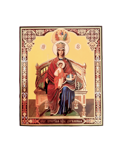LITOGRAFIE PE MDF - MAICA DOMNULUI PE TRON