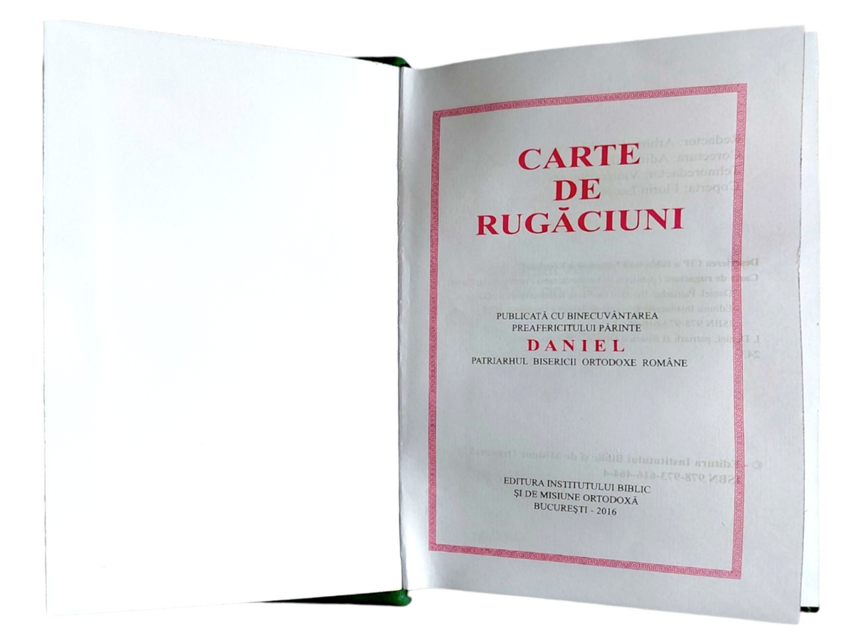 CARTE DE RUGACIUNI LEGATA IN PIELE