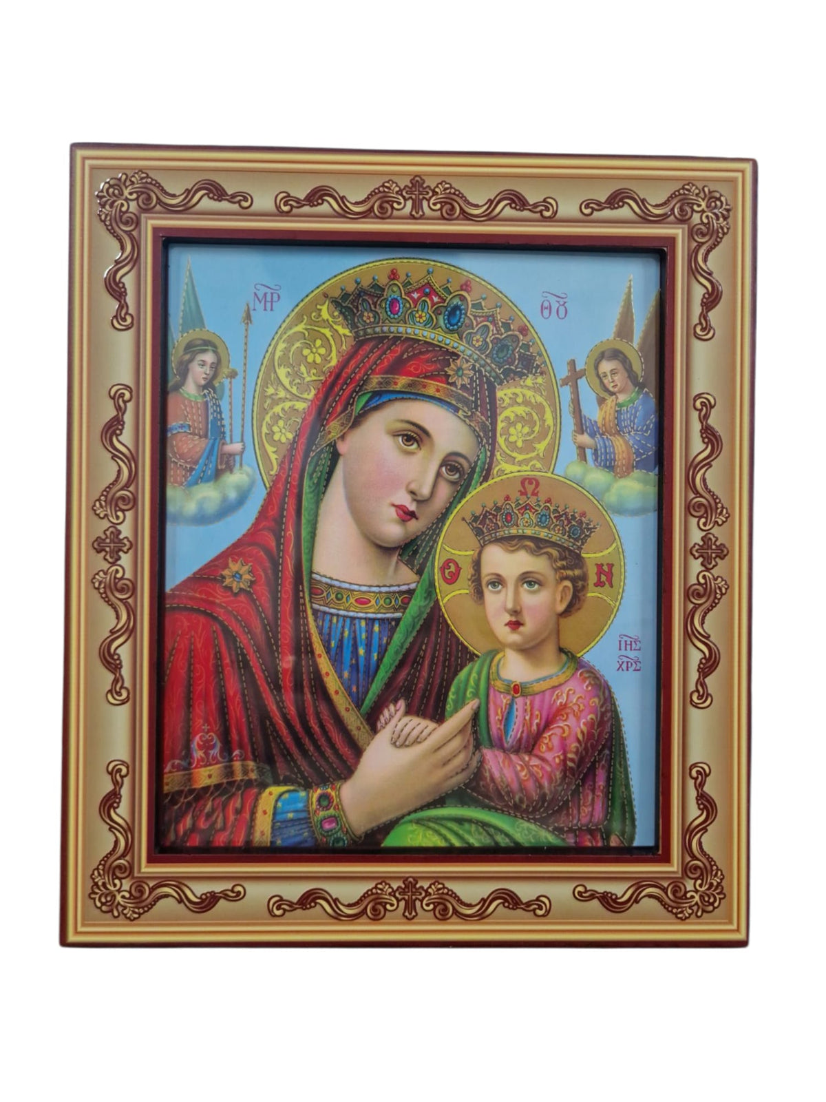 Icoana 24-124 Maica Domnului cu Ingeri