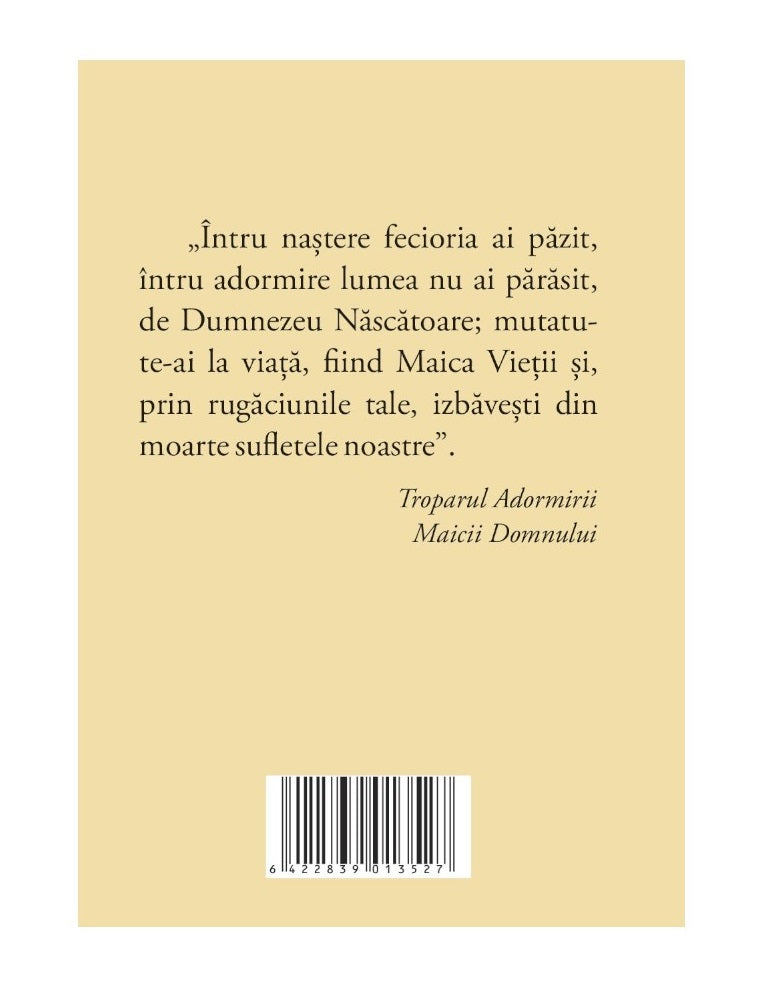 ACATISTUL ADORMIRII MAICII DOMNULUI