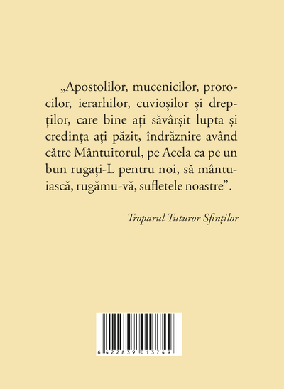 Acatistul Tuturor Sfintilor – carte de rugaciune pentru pomenirea tuturor sfintilor, format mic