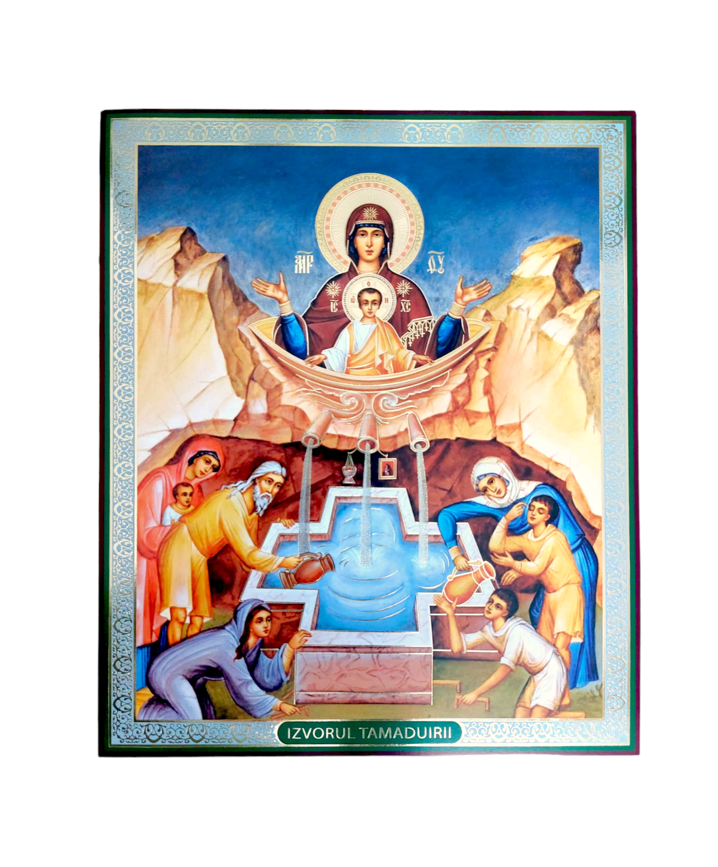 LITOGRAFIE  20/24 - IZVORUL TAMADUIRII (model 2)