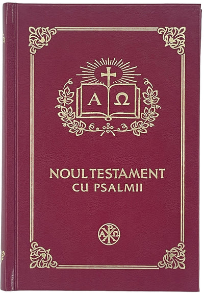 Noul Testament cu Psalmii – format 053 – grena