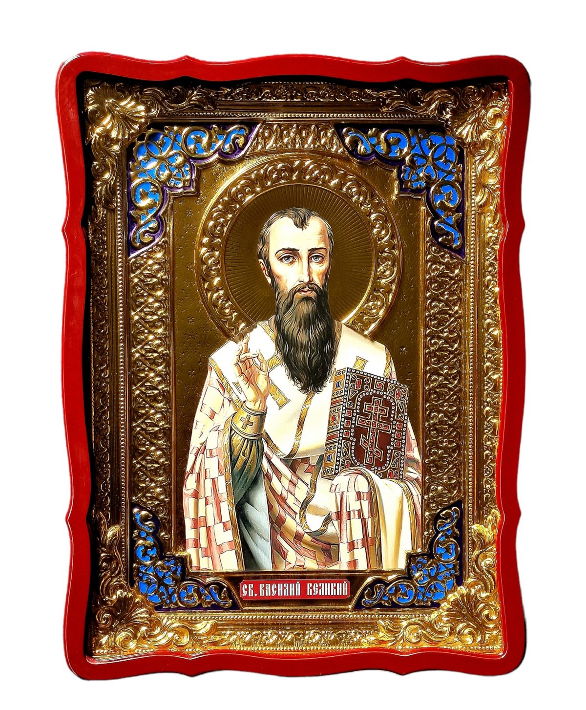 ICOANA MDF 60/80- SFANTUL VASILE CEL MARE