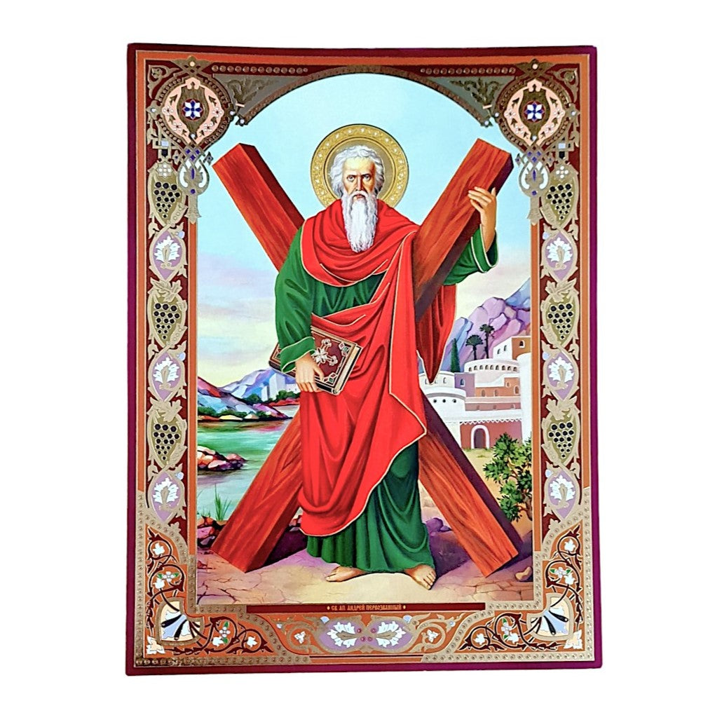 LITOGRAFIE PE MDF  30/40 - SFANTUL ANDREI