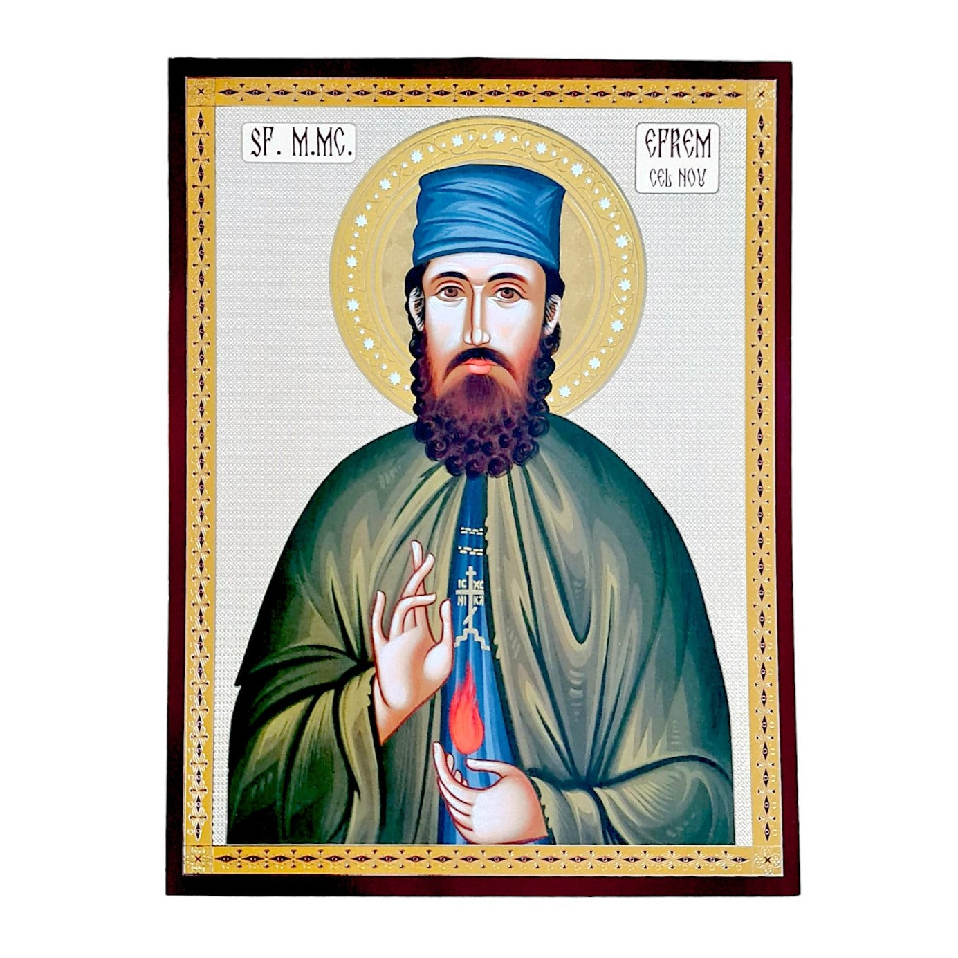 LITOGRAFIE  30/40 - SFANTUL MARE MUCENIC EFREM