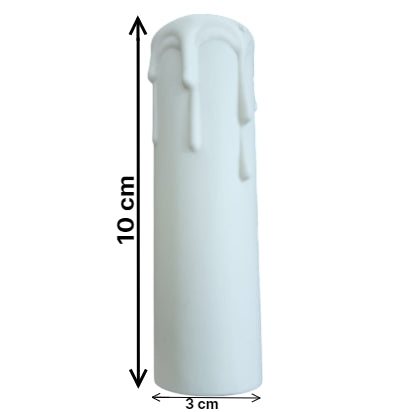 Tub Protectie Soclu E14 Pentru Candelabru/Policandru Imitatie Lumanare cu Picurare LH-100