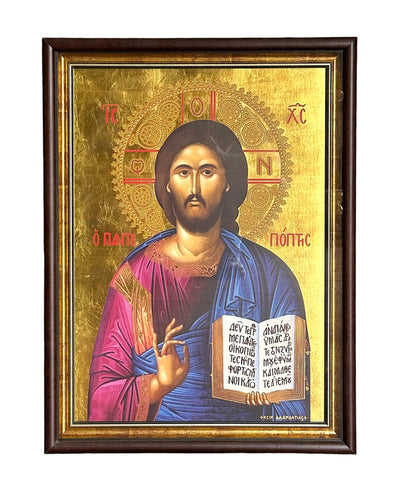 PICTATA PE CANVAS MANTUITORUL PANTOCRATOR 920
