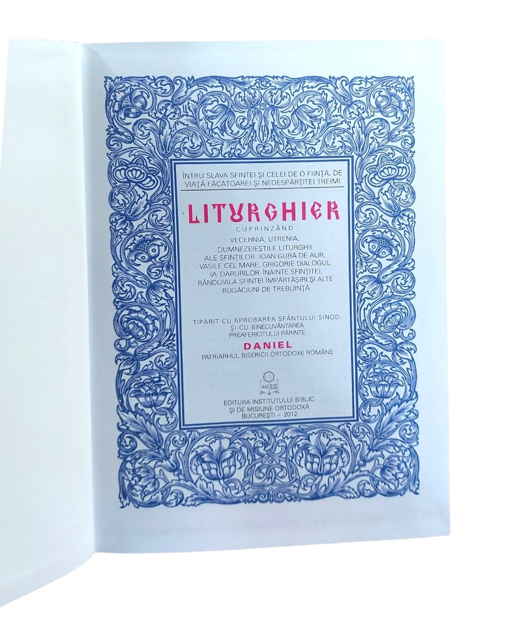 LITURGHIER LEGAT IN PIELE