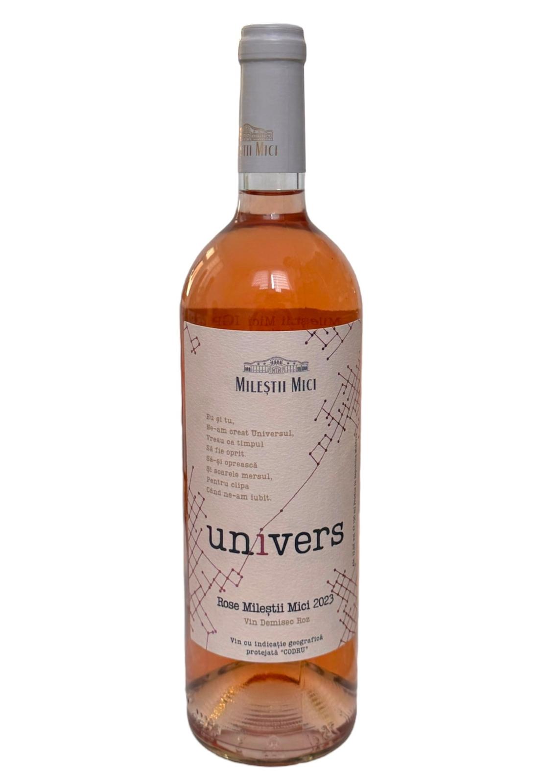 VIN ROSE DEMISEC MILESTII MICI UNIVERS 0.75 L +SGR