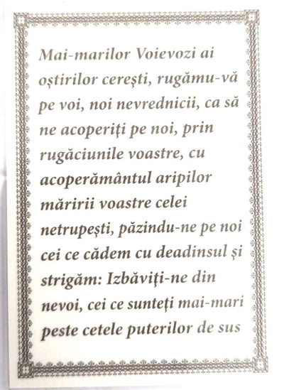 ICOANA PLASTIFIATA SF. MIHAIL SI GAVRIL