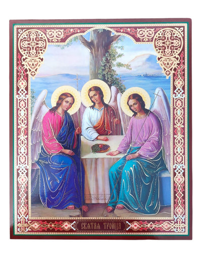 LITOGRAFIE PE MDF 20/24 -SFANTA TREIME- VECHIUL TESTAMENT