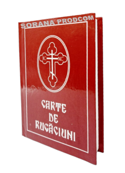 CARTE DE RUGACIUNI MICA - TEXT ALB-NEGRU