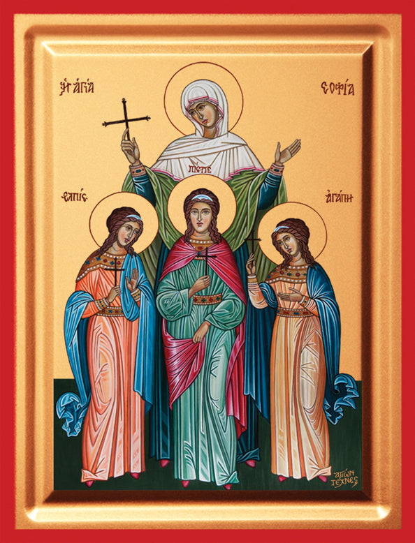 SFANTA MUCENITA SOFIA SI FIICELE SALE: PISTIS, ELPIS SI AGAPIS 907