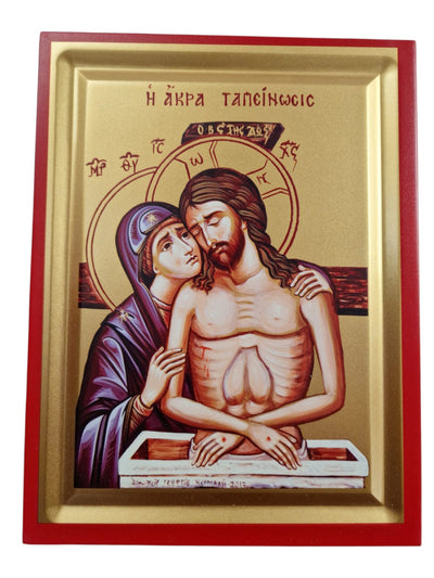 Hristos in Mormant– cu Maica Domnului in durere 907